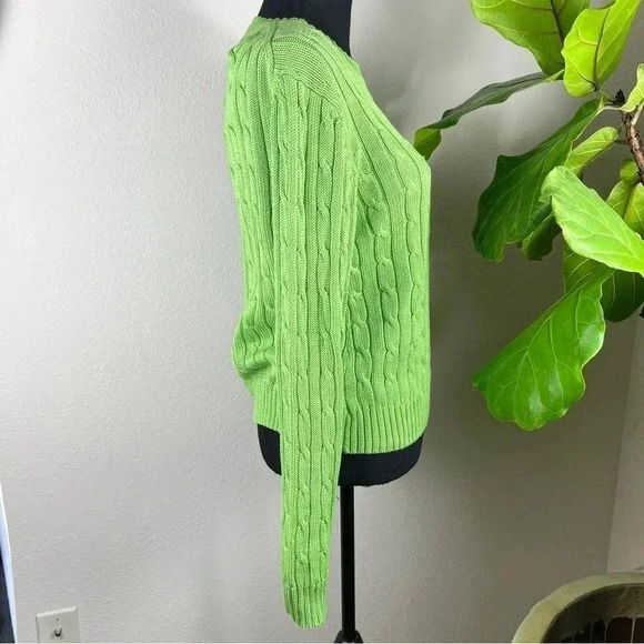 Brooks Brothers Women’s Cable Crewneck Sweater world's finest Supima Cotton - Picture 11 of 11